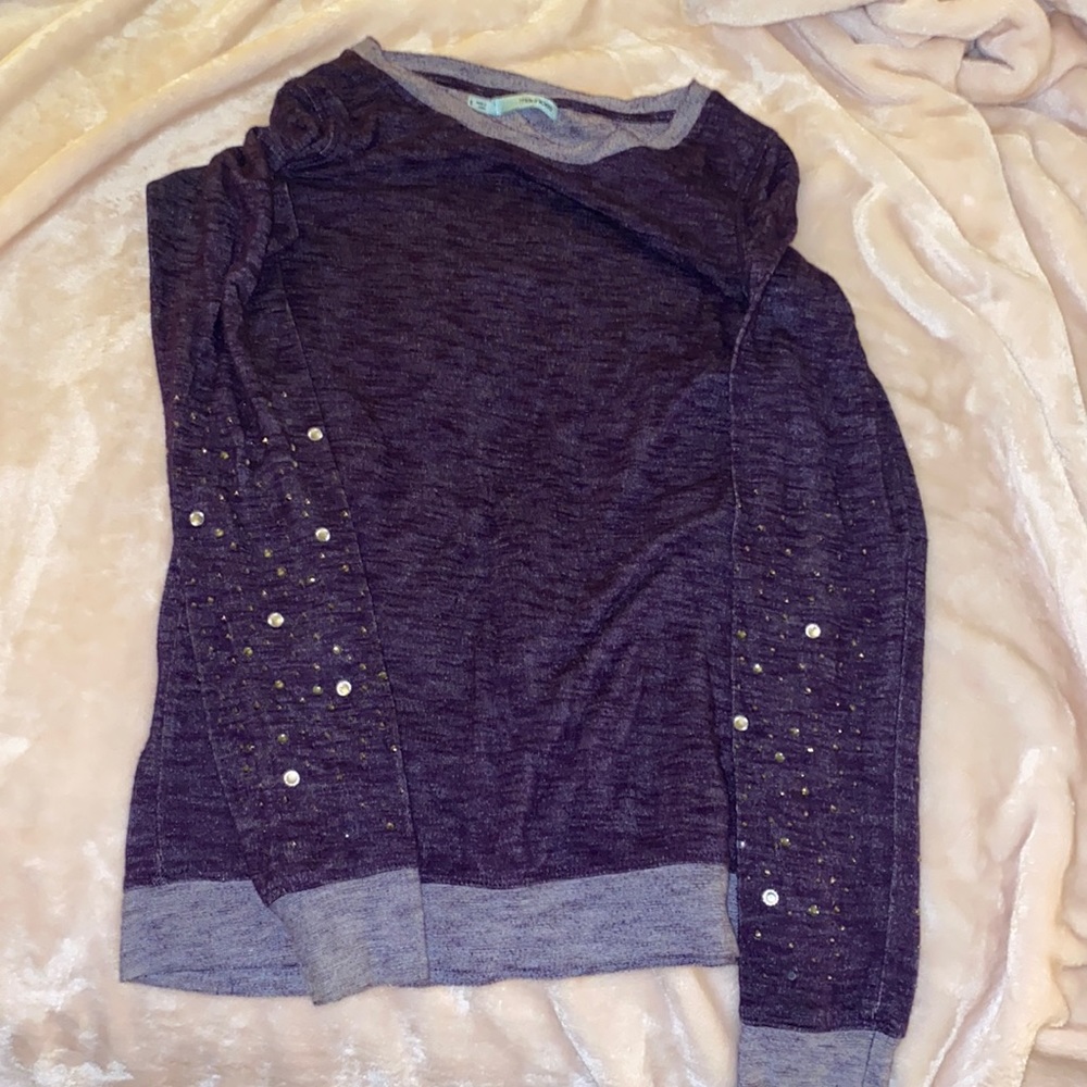 Purple sequin tunic. Super soft and comfy